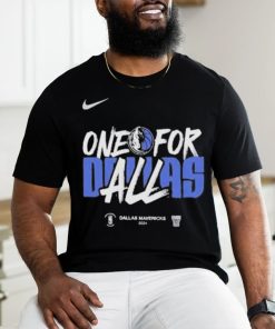 Dallas Mavericks Nike 2024 NBA Playoffs Mantra One For All Unisex T Shirt