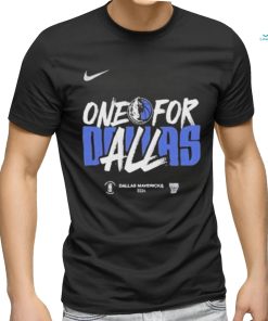 Dallas Mavericks Nike 2024 NBA Playoffs Mantra One For All Unisex T Shirt