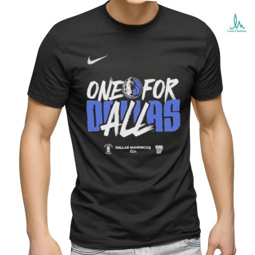 Dallas Mavericks Nike 2024 NBA Playoffs Mantra One For All Unisex T Shirt