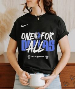 Dallas Mavericks Nike 2024 NBA Playoffs Mantra One For All Unisex T Shirt