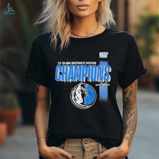 Dallas mavericks 2024 southwest Division champions locker room T shirt