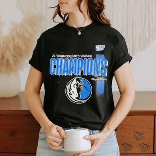 Dallas mavericks 2024 southwest Division champions locker room T shirt