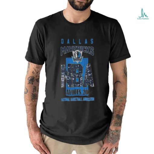 Dallas mavericks nba playoffs 2024 stadium art fan 2024 shirt