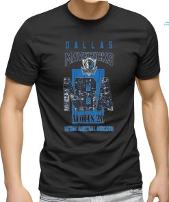 Dallas mavericks nba playoffs 2024 stadium art fan 2024 shirt