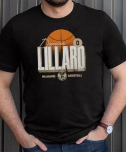 Damian Lillard Milwaukee Bucks Label WHT Shirt