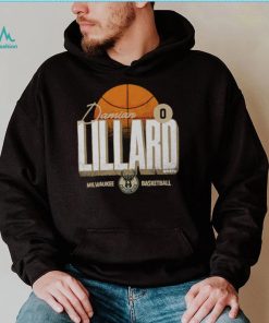 Damian Lillard Milwaukee Bucks Label WHT Shirt