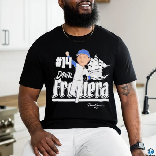 Daniel Frontera 14 Seton Hall Pirates baseball Pitcher signature shirt