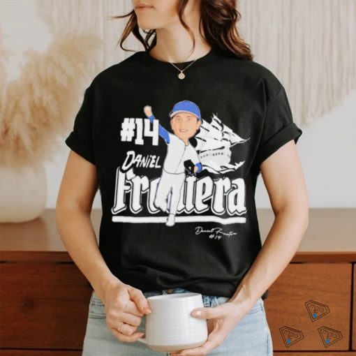 Daniel Frontera 14 Seton Hall Pirates baseball Pitcher signature shirt