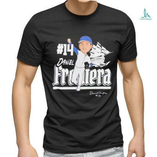 Daniel Frontera 14 Seton Hall Pirates baseball Pitcher signature shirt