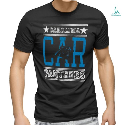 Darius Rucker Collection by Fanatics Heathered Charcoal Carolina Panthers shirt