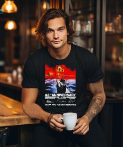 Das Boot 43th Anniversary 1981 2024 Thank You For The Memories T Shirt