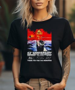 Das Boot 43th Anniversary 1981 2024 Thank You For The Memories T Shirt