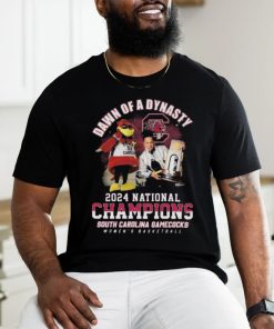Dawn Of A Dynasty 2024 National Champions South Carolina Gamecock Women Basketball T Shirt