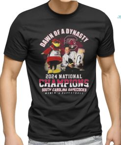 Dawn Of A Dynasty 2024 National Champions South Carolina Gamecock Women Basketball T Shirt