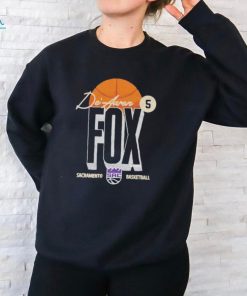 De’Aaron Fox Sacramento Kings basketball label shirt