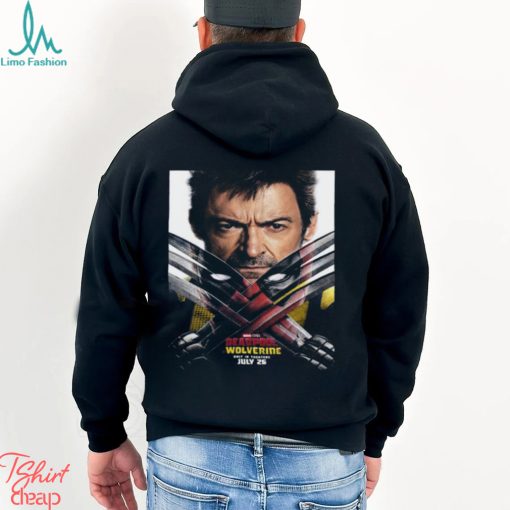 Deadpool and Wolverine New Poster Hugh Jackman And Ryan Reynolds In Theaters On July 26 2024 Unisex T Shirt