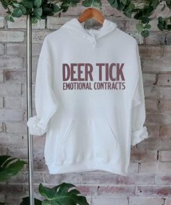 Deer Tick Merch Emotional Contracts Ringer T Shirt