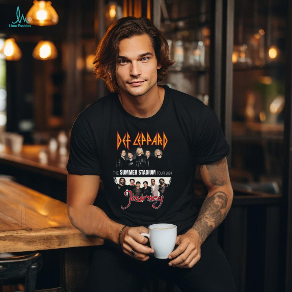 Def Leppard And Journey 2024 Tour The Summer Stadium Shirt Def Leppard And Journey 2024 Tour The Summer Stadium Shirt