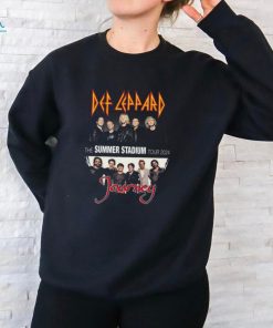 Def Leppard And Journey 2024 Tour The Summer Stadium Shirt