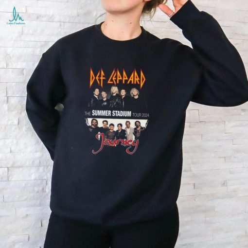 Def Leppard And Journey 2024 Tour The Summer Stadium Shirt