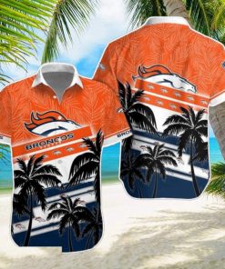 Denver Broncos NFL Hawaiian Shirt Palm Trees Pattern New Design For Fans