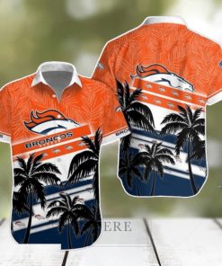 Denver Broncos NFL Hawaiian Shirt Palm Trees Pattern New Design For Fans