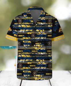 Denver Nuggets Hawaii Set Pattern Vintage 3D Hawaiian Shirt And Shorts