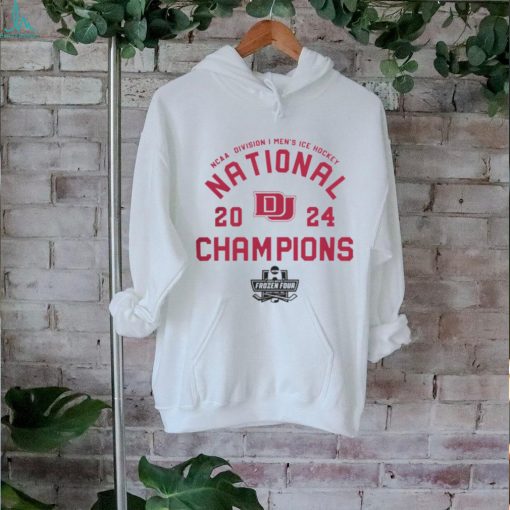 Denver Pioneers Champion 2024 NCAA Men_s Ice Hockey National Champions Locker Room T Shirt