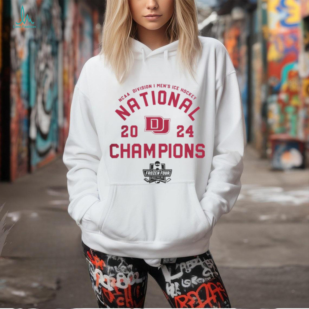 Denver Pioneers Champion 2024 NCAA Men_s Ice Hockey National Champions Locker Room T Shirt Denver Pioneers Champion 2024 NCAA Men_s Ice Hockey National Champions Locker Room T Shirt