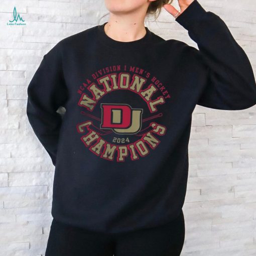 Denver Pioneers Men’s Hockey 2024 National Champions Tee Shirt