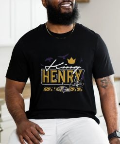 Derrick Henry Baltimore Ravens King Henry’s Crown T Shirt