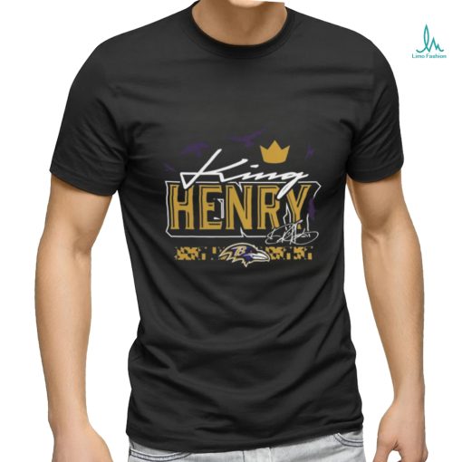 Derrick Henry Baltimore Ravens King Henry’s Crown T Shirt