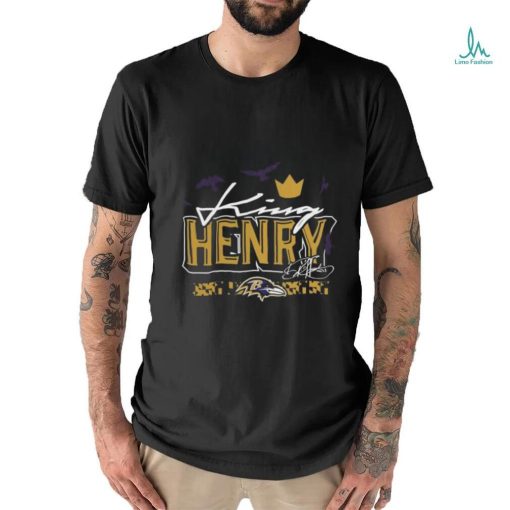 Derrick Henry Baltimore Ravens King Henry’s Crown T Shirt