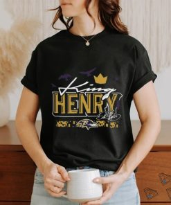 Derrick Henry Baltimore Ravens King Henry’s Crown T Shirt