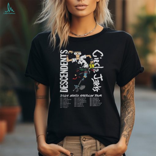 Descendents Merch 2024 Collab Tour Logo Shirt