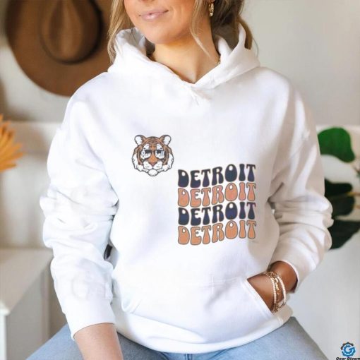 Detroit Baseball Tiger Logo MLB Team logo shirt