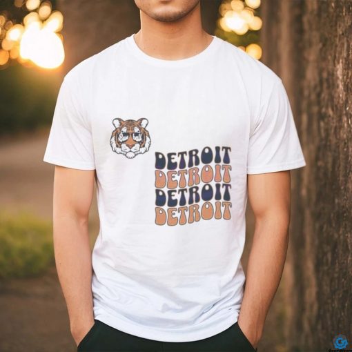 Detroit Baseball Tiger Logo MLB Team logo shirt