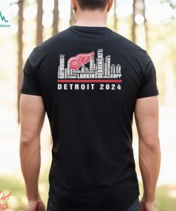 Detroit Red Wings 2024 Player Name City Horizon T Shirt