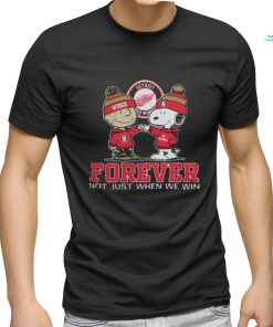 Detroit Red Wings Forever Not Just When We Win T Shirt