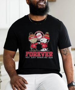 Detroit Red Wings Forever Not Just When We Win T Shirt