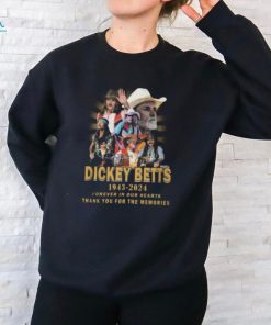 Dickey Betts 1943 2024 Forever In Our Hearts Thank You For The Memories T Shirt