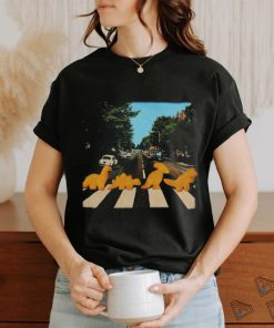 Dino Nugget Abbey Road shirt