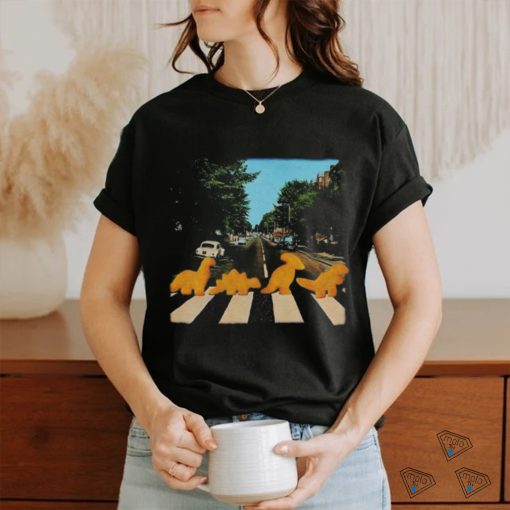 Dino Nugget Abbey Road shirt