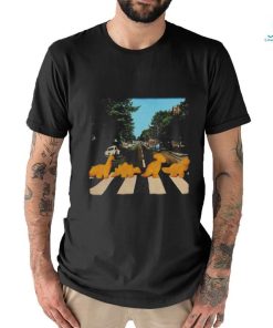 Dino Nugget Abbey Road shirt