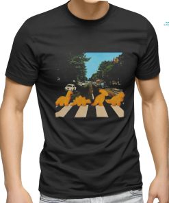 Dino Nugget Abbey Road shirt