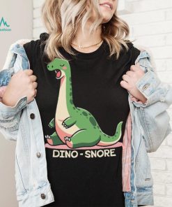 Dinosaur sleep dino snore shirt