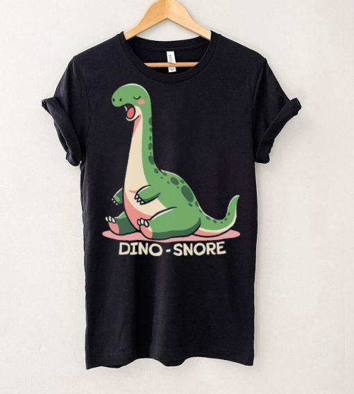 Dinosaur sleep dino snore shirt