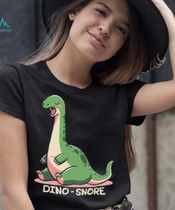Dinosaur sleep dino snore shirt