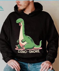 Dinosaur sleep dino snore shirt