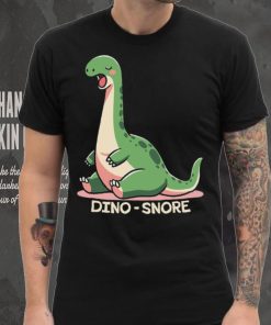 Dinosaur sleep dino snore shirt